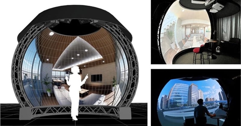 業界初!ドーム型VRでの建築提案を開始 | 髙松建設