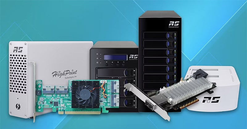 HighPoint製品でストレージにまつわるお悩みを解決!