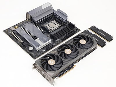 今回使用したCPU、マザーボード、メモリ、SSD、グラフィックボードは既存の自作PCから流用した