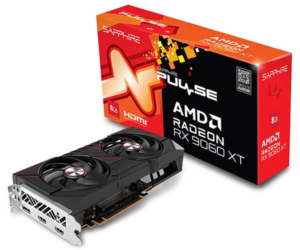 PULSE Radeon RX 9060 XT GAMING OC 8GB