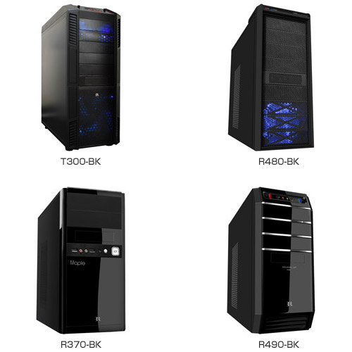 3R SYSTEM T300-BK、R480-BK、R370-BK、R490-BK 製品画像