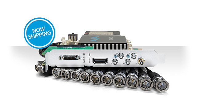 AJA Video Systems社、12G-SDI I/Oを備えた「KONA 5」の出荷を開始