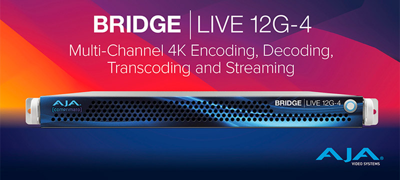 AJA BRIDGE LIVE 12G-4 製品画像