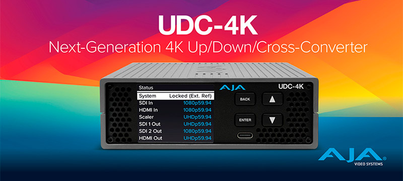 AJA UDC-4K 製品画像