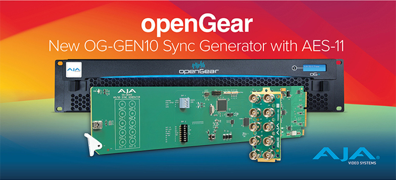 HD/SDシンクジェネレーター「openGear OG-GEN10」