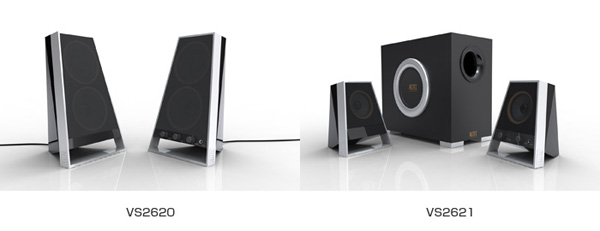 AltecLansing VS2620、VS2621 製品画像