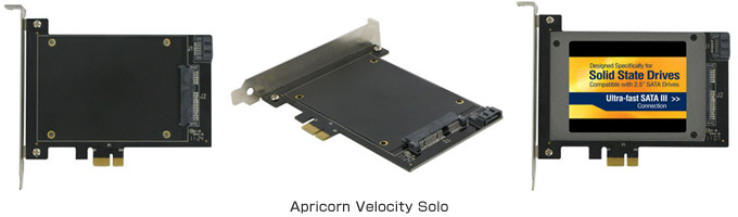 Apricorn Velocity solo 製品画像