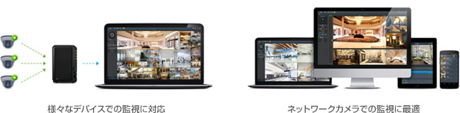 Surveillance DiskStation DS215+4TS 製品画像