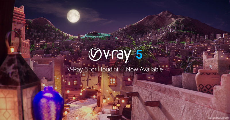Chaos Group V-Ray 5 for Houdini 製品画像