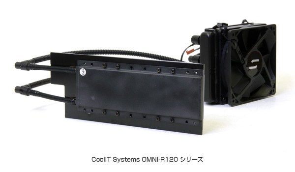 CoolIT Systems OMNI-R120シリーズ 製品画像