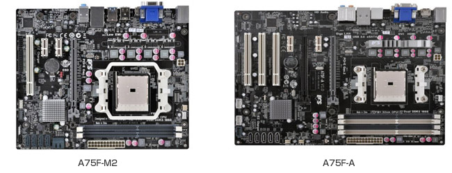 ECS A75F-M2、A75F-M2 製品画像