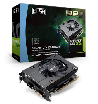 ELSA GEFORCE GTX 650 Ti 1GB S.A.C 製品画像
