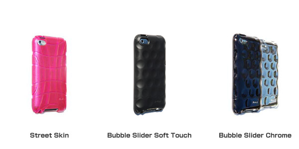 HARD CANDY CASES Street Skinシリーズ、Bubble Sliderシリーズ 製品画像