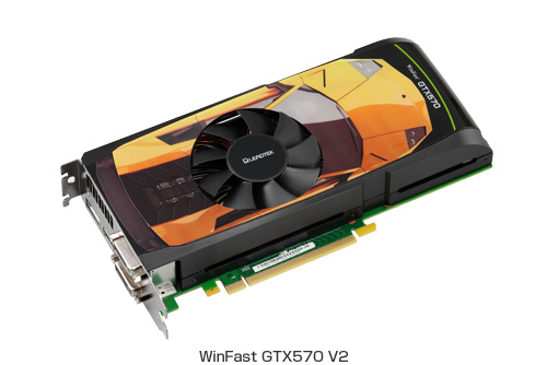 Leadtek WinFast GTX 570 V2 製品画像
