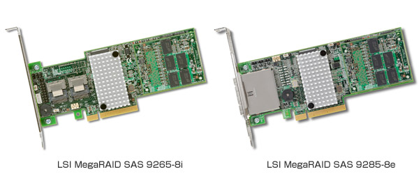 LSI MegaRAID 9265-8i RAID 製品画像