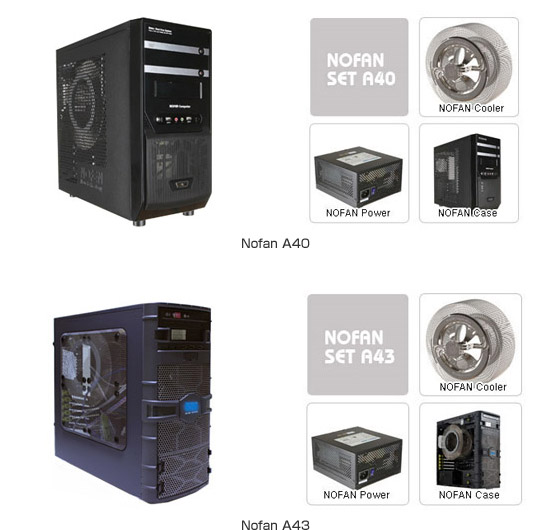 NOFAN Nofan A40、Nofan A43 製品画像