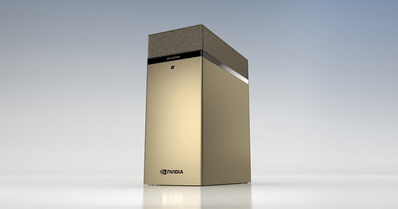 NVIDIA DGX Station A100 製品画像