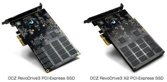 OCZ RevoDrive3、RevoDrive3 X2 製品画像