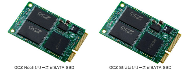 OCZ mSATA SSD 製品画像