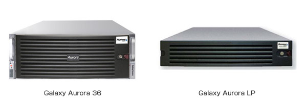 Rorke Data Galaxy Aurora 36、Galaxy Aurora LP 製品画像