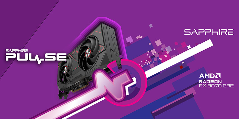 SAPPHIRE PULSE Radeon RX 9070 GRE GAMING OC 12GB 製品画像