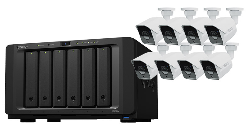 Synology 工場・生産ライン向け映像監視セットモデル 製品画像