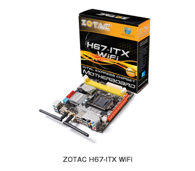 ZOTAC H67-ITX WiFi 製品画像
