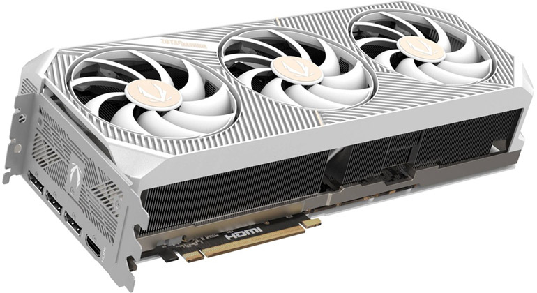 ZOTAC GAMING GeForce RTX 5080 SOLID OC White Edition 製品画像