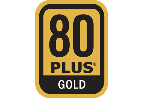 80PLUS GOLD認証を取得した高効率設計