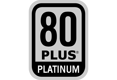 80PLUS、Cybenetics PLATINUM認証取得の高効率設計
