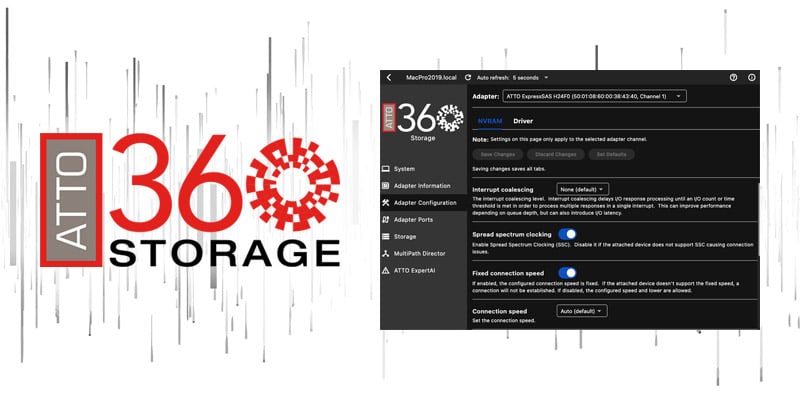 ストレージ関連機器を設定、監視する「ATTO360 Storage」