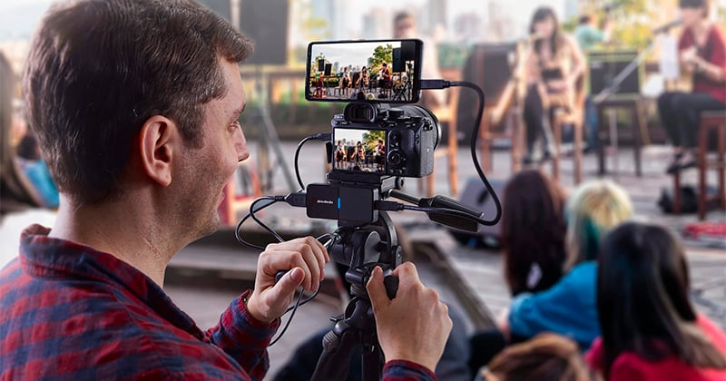 スマートフォン用アプリ「Live Streamer」に対応