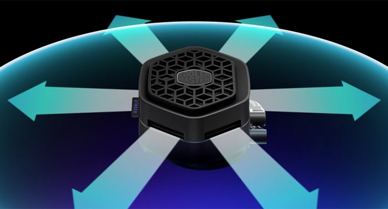VRM用のファンモジュールを搭載可能