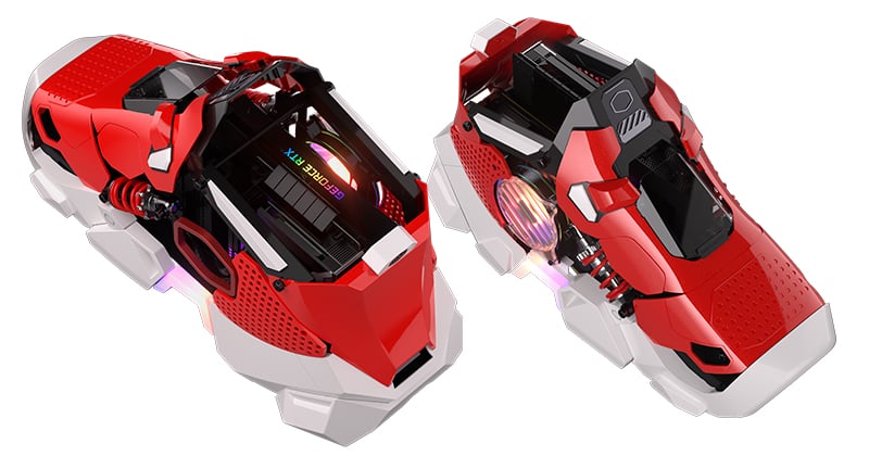 850W電源と水冷一体型CPUクーラーを標準搭載