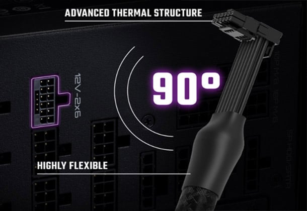 ATX 3.1に準拠<!--、PCI Express 5.1に対応-->
