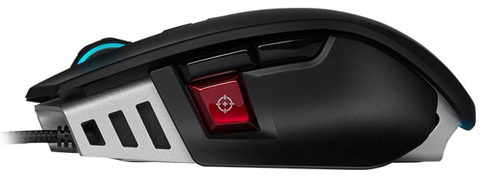 スナイパーボタンを含め8個のプログラマブルボタン搭載