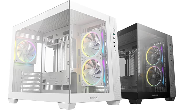 アドレサブルRGBファンを3基標準搭載