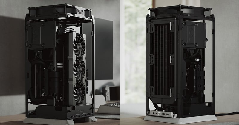 大型のグラフィックボードと水冷ラジエーターに対応