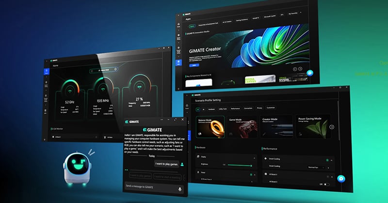 PC管理用のAIアプリケーション「GiMATE」