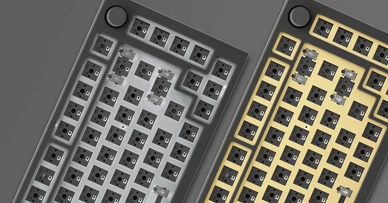 2種類の打鍵感と打鍵音から選べる、キーボード用スイッチプレート