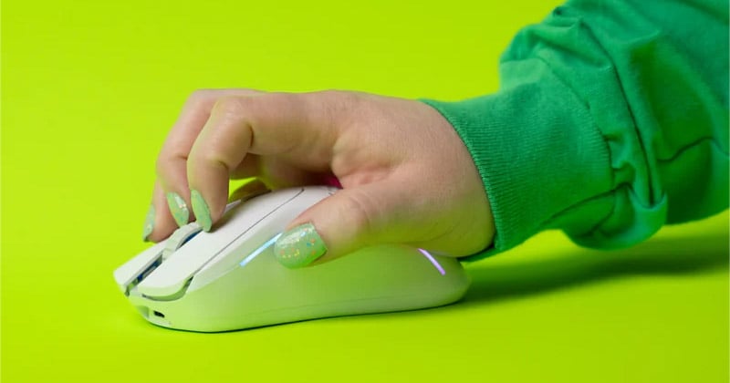 66gの軽量ボディで快適なゲームを