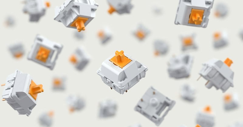 打鍵感とクリック音を両立したタクタイルキースイッチ