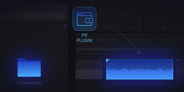 Adobe Premiere Pro編集用のプロキシファイルを自動保存