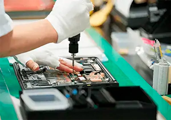 米沢工場における国内生産
