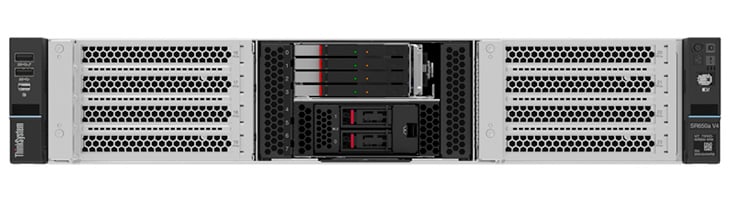 2UサイズのGPUワークロード向けサーバー