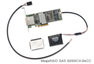 MegaRAID SAS 9286CV-8eCC 製品画像