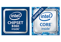 Intel B360チップセットを搭載