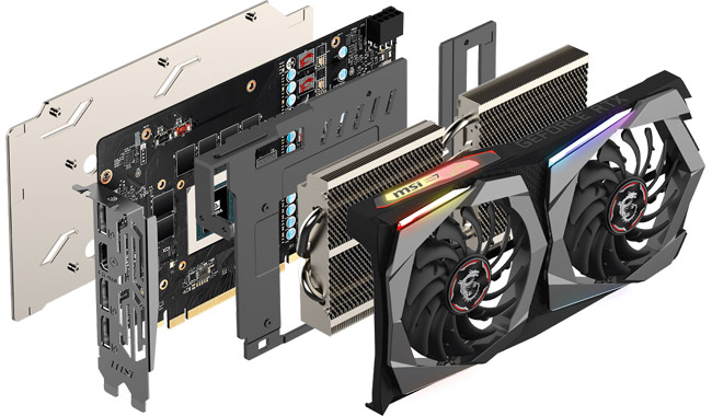 MSIオリジナルクーラー「TWIN FROZR 7」を採用