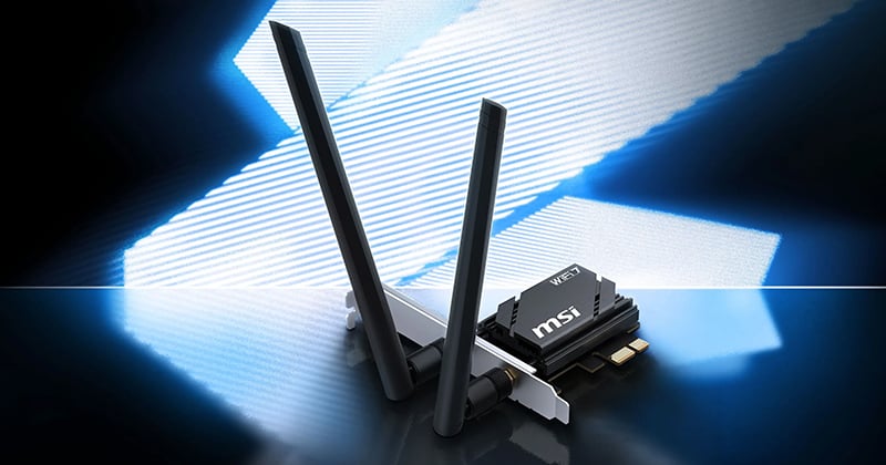 Wi-Fi 7を増設する拡張カード