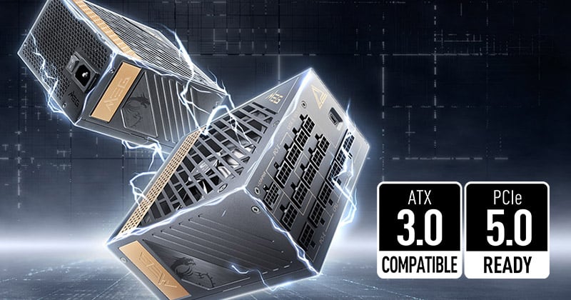ATX 3.1に準拠、PCI Express 5.1に対応